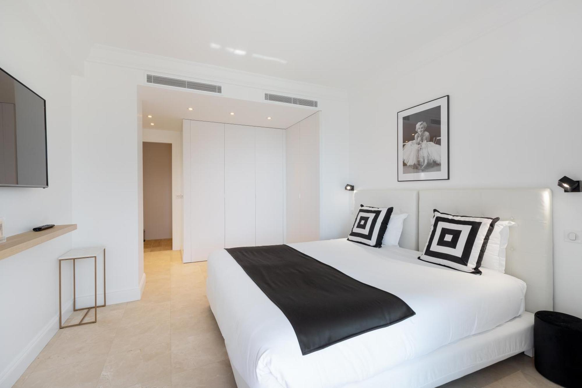 Agence Des Residences - Appartements Prives Du 45 Croisette- Prestige Cannes Szoba fotó