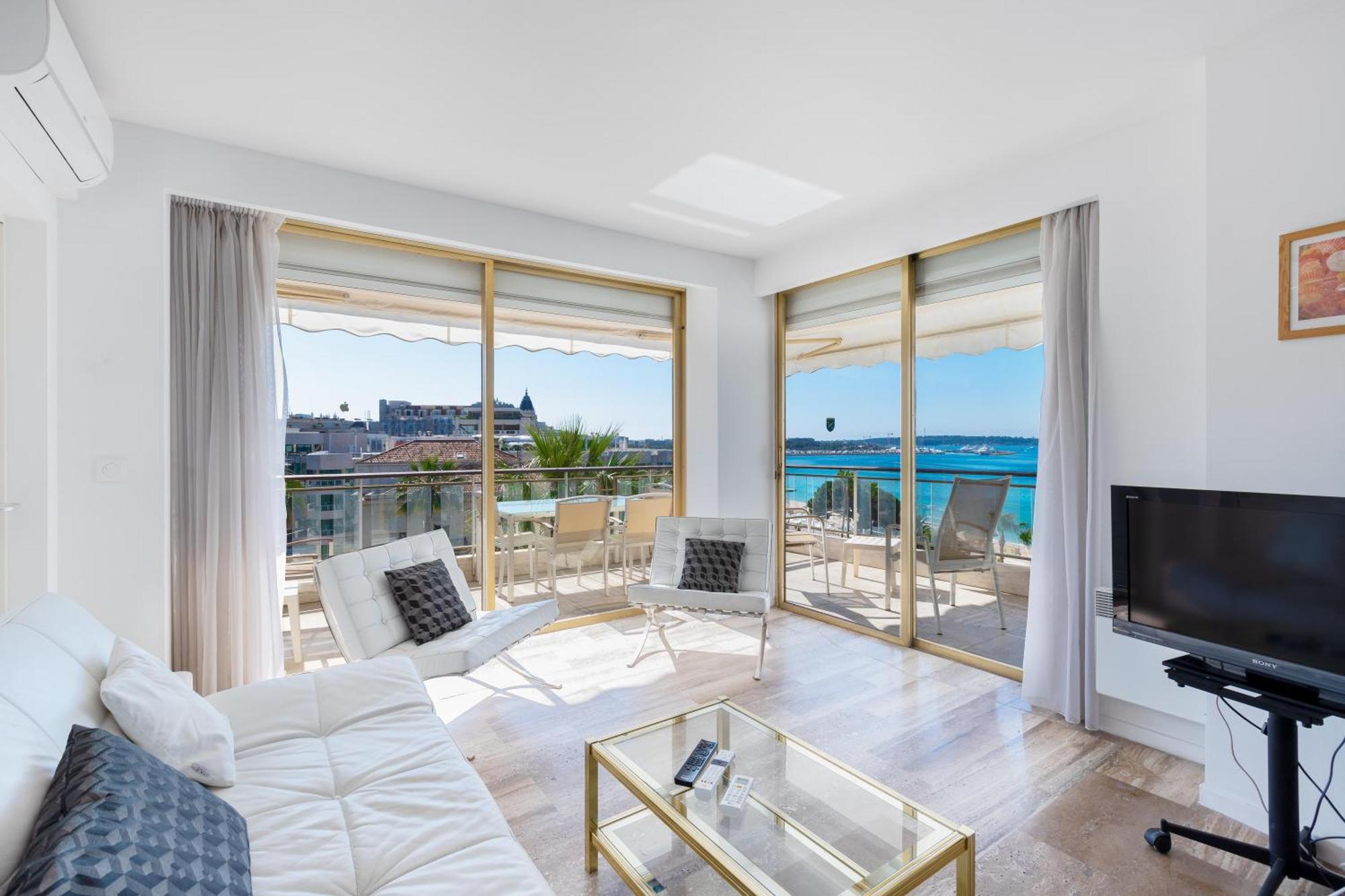 Agence Des Residences - Appartements Prives Du 45 Croisette- Prestige Cannes Szoba fotó