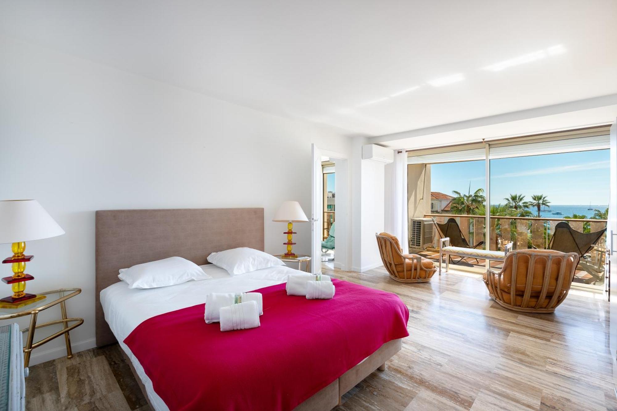 Agence Des Residences - Appartements Prives Du 45 Croisette- Prestige Cannes Szoba fotó